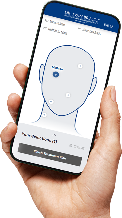 EmFace needle-free facial lift treatment at Novaré Injury Care